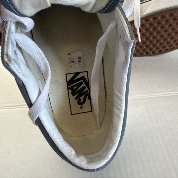 Vans Gray and White Sneakers - Picture 5 of 10